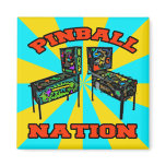 Pinball Nation Magnet