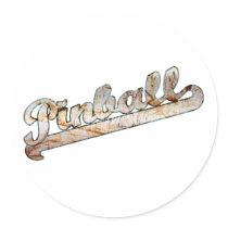 Pinball stickers by tshirtdart Pinball stickers