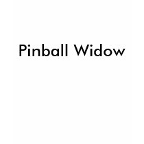 Pinball Widow t-shirts
