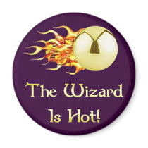 Pinball Wizard Is Hot magnets by HappyDoggies Pinball Wizard Is Hot magnets