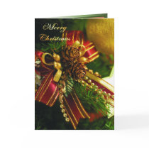 Pine and Bows Christmas - Customize cards