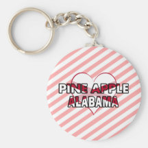 Pine Apple, Alabama Keychains