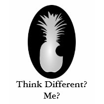 pine-apple, Think Different? Me? t-shirts