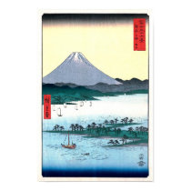 Pine beach at Miho, Utagawa Hiroshige posters