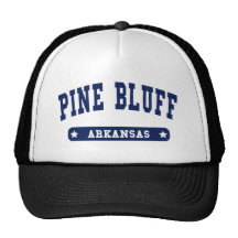 Pine Bluff Arkansas College Style tee shirts Trucker Hats