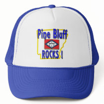 Pine Bluff Rocks ! (blue) Hats