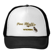 Pine Bluffs Wyoming City Classic Trucker Hat