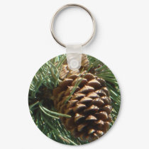 PIne Cone Art keychains