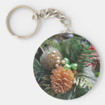 pine cone keychains