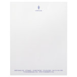 PINE CONE LETTERHEAD PASTEL PURPLE