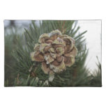 pine cone placemat