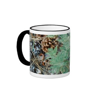 Pine Cones and Fern Mug mug
