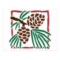 Pine Cones postcards
