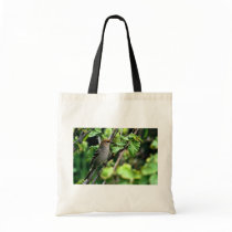 Pine Grosbeak Tote Bags