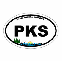Pine Knoll Shores. photo sculptures
