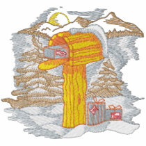 Pine Mailbox embroidered shirts by ZazzleEmbroidery Pine Mailbox embroidered shirts