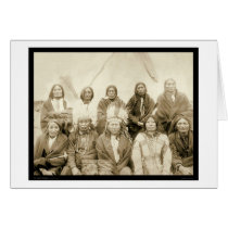 Pine Ridge Agency Indian Chiefs SD 1891 Cards
