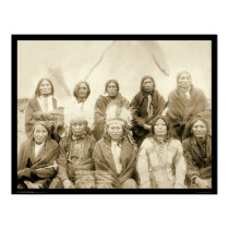 Pine Ridge Agency Indian Chiefs SD 1891 posters