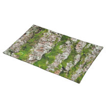 Pine Tree Bark With Moss placemats