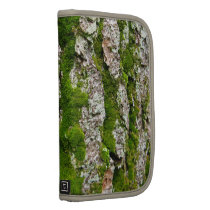 Pine Tree Bark With Moss planners