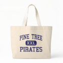 Pine Tree - Pirates - High School - Longview Texas bags