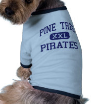 Pine Tree - Pirates - High School - Longview Texas pet clothing
