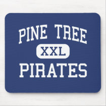 Pine Tree - Pirates - Junior - Longview Texas mousepads