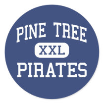 Pine Tree - Pirates - Junior - Longview Texas Sticker