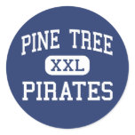 Pine Tree - Pirates - Junior - Longview Texas Sticker