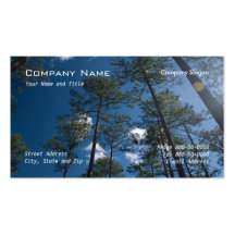 Pine Trees Business Card