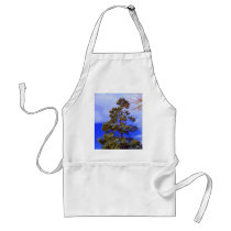 Pine with Pixelated Sky apron