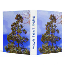 Pine with Pixelated Sky binder