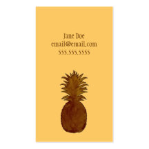 Pineapple Calling Card Business Card