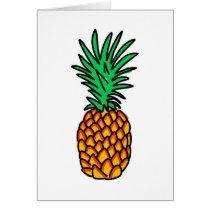 pineapple greeting card
