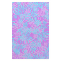 Pineapple Collage Tropical Stationary Stationery Paper