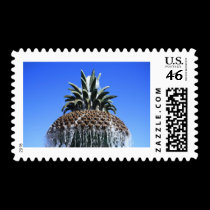 Pineapple Designs postage