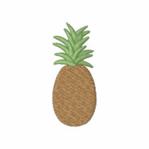 Pineapple embroidered shirts