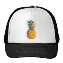 pineapple mesh hat
