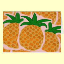 Pineapple Note Card (Hawaiian Series) cards