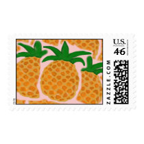 Pineapple Postage Stamp
