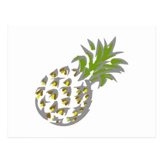 pineapple postcards