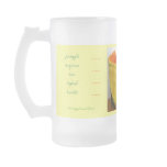 Pineapple Tangerine Kiwi Bracelet Frosted Glass Mu mugs