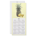Pineapple Telephone and Calender card Rack Card