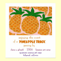 Pineapple Truck posters