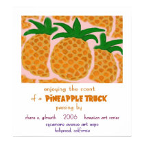 Pineapple Truck posters by Reflekshins Pineapple Truck posters