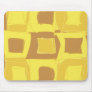 Pineapple Yellow Fruit Abstract Design Pattern Mousepads
