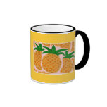 Pineapples Hawaiian Style Mug