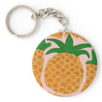 Pineapples Keychain