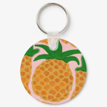 Pineapples keychains