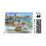 Pineapples on Dock Postage
